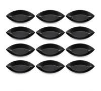 Moldes Para Hornear Tartas En Forma De Barco De 12 Piezas | Mini moldes para pasteles de acero al carbono antiadherentes para hornear horno y freidora de aire
