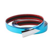 Moldura cromada para coche, autoadhesiva, universal, cromada, PVC, parachoques, ventana de coche, protección de bordes, tira de cromo, protección para coche, accesorios de coche, plata, 18 mm x 3 m