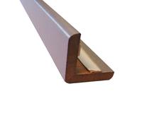 Moldura cubrecanto plata 244 x 2,5 x 2,5 cm