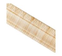 molduras para zócalos, Embellecedor de zócalo espuma con patrón en relieve autoadhesivo, 2,3 metros, 7,8 cm(Beige)