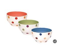 Molecuisine Set Bol 6 Uds. Pois Multicolor