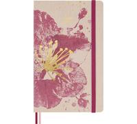 Moleskine Agenda 18 meses 2026-2027 Sakura – Semanal, tapa dura, cierre elástico, Large 13x21 cm
