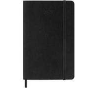 Moleskine Agenda 2024 Semanal Horizontal Pocket Negra Tapa Blanda