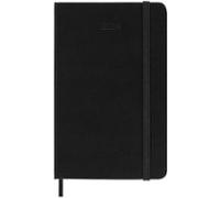 Moleskine Agenda 2024 Semanal Horizontal Pocket Negra Tapa Dura