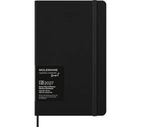 Moleskine Agenda Digital Semanal 2027, Agenda Smart de 12 Meses con Tapa Dura y Cierre Elástico, Formato L 13x21 cm, Color Negro