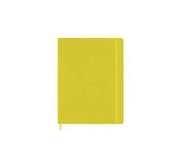 Moleskine Agenda Semanal 2023, 12 Meses, Planificador Semanal, Tapa Dura, Tamaño XL 19 x 25 cm, Color Amarillo Heno