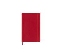 Moleskine Agenda Semanal 2023, Agenda Semanal de 12 Meses, Planificador Semanal, Tapa Blanda, Tamaño Grande 13 x 21 cm, Color Rojo Escarlata