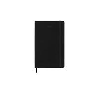 Moleskine Agenda Semanal 2023, Planificador Semanal de 12 Meses, Tapa Dura, Tamaño Grande 13 x 21 cm, Color Negro
