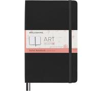 Moleskine Cuaderno Art Bullet - tapa dura, cierre elástico, negro A5 (13x21) punteado, 192 páginas