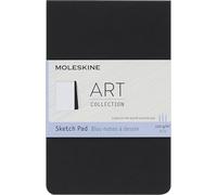 Moleskine Bloc de Bocetos Art Sketch Pad, tapa blanda, negro, Pocket 9 x 14 cm, 48 páginas