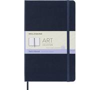 Moleskine Cuaderno de bocetos ARTQP063B20 Colección Art Azul zafiro Grande