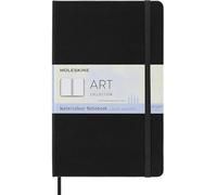 Moleskine Cuaderno de acuarelas ARTQP084 Colección Art Negro Grande