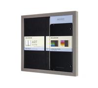 Moleskine Kit de dibujo Álbum bocetos Páginas blancas Large 13×21 cm Set 12 lápices acuarelables