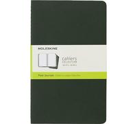 Moleskine Cuadernos Cahier Journal – Juego de 3, 64 páginas en blanco, 9 x 14 cm, azul vivo