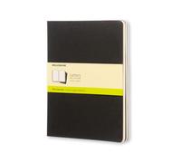 Moleskine - cahier journal, set de 3 cuadernos con páginas blancas, c