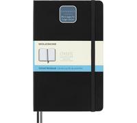 Moleskine Cuaderno Classic Expanded – Papel punteado – Tapa dura, cierre elástico – Negro A5 400 pp