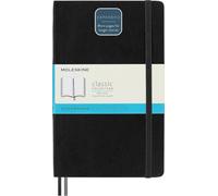 Moleskine Cuaderno Classic Expanded de puntos – Tapa blanda, cierre elástico, negro A5 13×21 400 pág