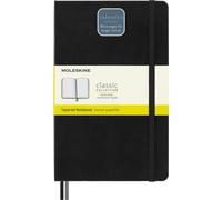 Moleskine Cuaderno Classic Expanded cuadrícula A5 13x21 cm tapa dura elástico negro 400 págs