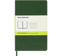 Moleskine Cuaderno Clásico Tapa dura Páginas blancas 9 x 14 cm Verde Mirto 192 páginas