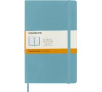 Moleskine Cuaderno Classic Rayado Tapa blanda Cierre elástico Large 13x21 cm Azul claro 192 págs
