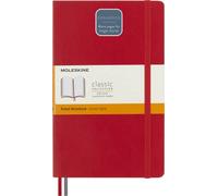 Moleskine Cuaderno Classic Expanded Rayado Tapa blanda 13 x 21 cm Rojo Escarlata 400 páginas