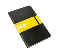Moleskine cuaderno clásico con hojas cuadriculadas, tapa blanda y cie