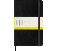 Moleskine cuaderno clásico con hojas cuadriculadas, tapa blanda y cie