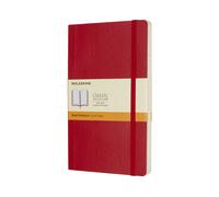 Moleskine - cuaderno clásico con hojas rayadas, tapa blanda y cierre