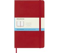 Moleskine - Cuaderno Clásico con Hojas Rayadas, Tapa Dura y Cierre Elástico