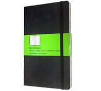 Moleskine Cuaderno Clásico bolsillo rayado con cierre elástico, negro, 9 x 14 cm, 192 hojas