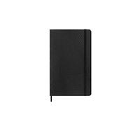 Moleskine Cuaderno Precious & Ethical, tapa blanda vegana efecto pitón, negro 13x21 cm