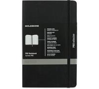 Moleskine Cuaderno Pro L - Tapa blanda, cierre elástico, 13x21 cm, Negro, 192 páginas