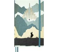 Moleskine Cuaderno El Señor de los Anillos Aragorn, edición limitada, rayado, tapa dura, 13x21 cm