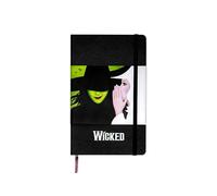 Moleskine Cuaderno Wicked 20th Anniversary de edición limitada, grande, rayado, negro, tapa dura (5 x 8.25), 240 páginas