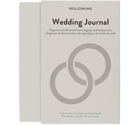 Moleskine - Diario de Boda, Cuaderno Temático, Cuaderno de Tapa Dura para Planificar y Organizar tu Calendario de Boda, Tamaño Grande 13 x 21 cm, 376 Páginas