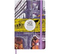 Moleskine Cuaderno grande I Am New York – Rayado, Tapa dura blanca, 5 x 8.25 pulgadas, 240 págs.