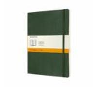 Moleskine Libreta Clasica Tapa Blanda Verde Musgo Xl Rayada