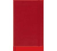 Moleskine libreta clásica tapa dura roja M rayas