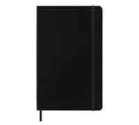 moleskine libreta formato doble tapa dura negra rayada-lisa l