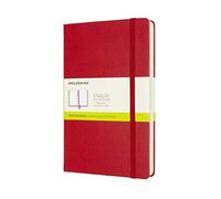 MOLESKINE NTBK EXPANDED LARGE PLAIN SCARLET RED HARD COVER Book NUEVO