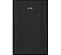 Moleskine Planificador Semanal 2026 Precioso y Ético, Agenda Semanal 12 Meses Con Espacio Para Notas, Cubierta Suave Vegana, Con Caja de Regalo, Color Negro, Formato 13x21 cm