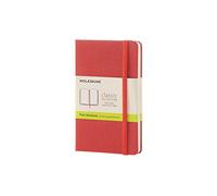 Moleskine QP012F16 - Cuaderno liso, pocket 9 x 14, color naranja coral