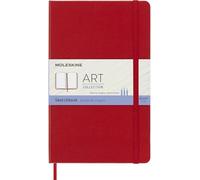 Moleskine - Cuaderno de bocetos S30345 - Tamaño grande, tapa dura, rojo