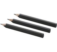 Moleskine Set de 3 Lápices de Madera de Cedro, Negro