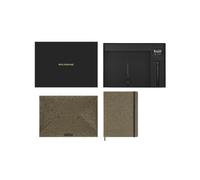 Moleskine Shine Sammlerbox Gold Notizbuch (XL liniert Fester Hard Cover Einband)