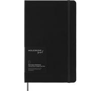 Moleskine Cuaderno Smart Notebook – Sistema de escritura inteligente, Tapa dura, 13 x 21, Negro