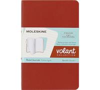 Moleskine Cuadernos Volant – Set de 2, rayados desprendibles, tapa blanda, Pocket 9 x 14 cm