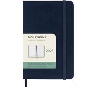 Moleskine Agenda 2025 Semanal Pocket Azul Tapa Dura