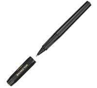 Moleskine x Kaweco Bolígrafo Rollerball Recargable de Plástico ABS para Escribir y Tomar Notas, Recambio de 0,7 mm con Tinta Negra Incluida, Negro