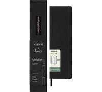 Moleskine x Kaweco Bolígrafo Rollerball Recargable de Plástico ABS, Recambio de 0.7mm con Tinta Negra Incluida, Negro + Agenda Académica 2023-2024, Semanal, 18 Meses, Tapa Dura, Grande 13x21cm, Negro